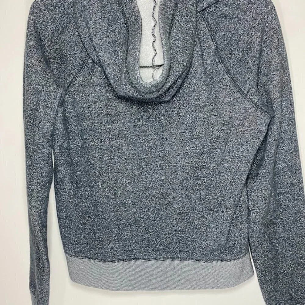 PINK Heather Grey Full Zip Hoodie